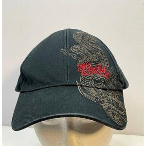 Miami Ink Tattoo Shop hat cap adult 7" strap back 2007 snake black